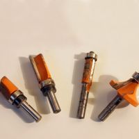 Mèche guide pour raboter, arrondie enceinte, divers